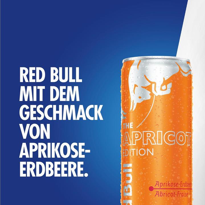 Image du produit Red Bull Boisson énergétique édition abricot (24 x 25 cl)