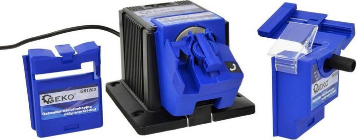 GEKO Multifunctional Electric Grinder 3 in 1, 65W, Sharpener, Chisel, Chisel (65 W)