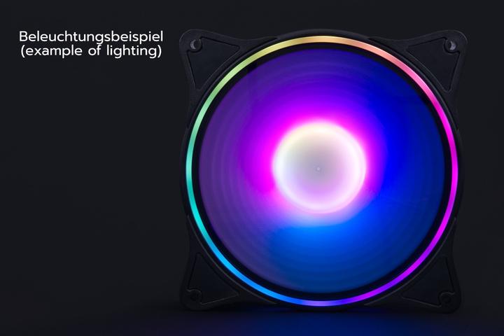 Produktbild Alphacool Rise Aurora PWM-Lüfter (140 mm, 1 x)