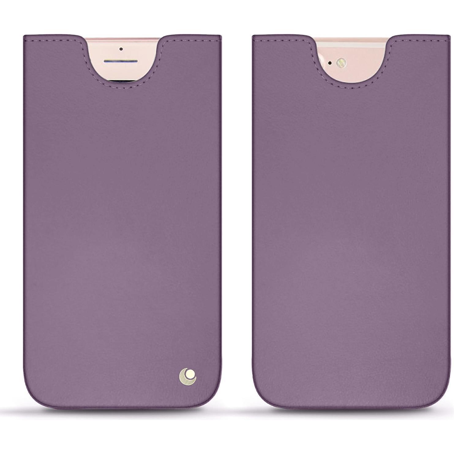 Noreve Lederschutzhülle (Apple iPhone 7 Plus), Smartphone Hülle, Violett