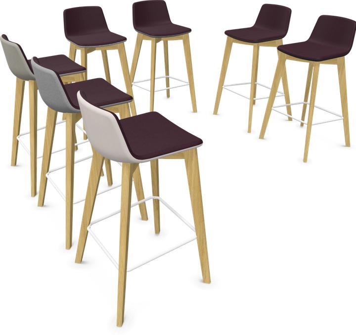 Actual product image Narbutas Twist & Sit Bar Stool