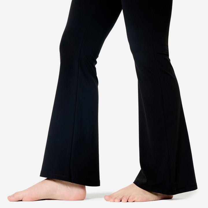 Produktbild Kimjaly Leggings Damen Yoga und Pilates Schlaghose dehnbar (L)