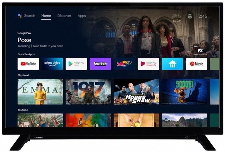 Produktbild Toshiba 32LA2063DG (32", LED, Full HD, 2021)
