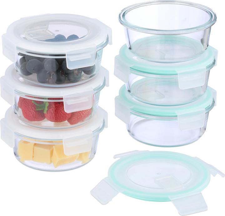 Produktbild Relaxdays Glasbehälter-Set (1 l)