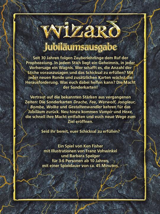 Produktbild Amigo Wizard 30-Jahre-Edition (Deutsch, 3 - 6 Spieler)
