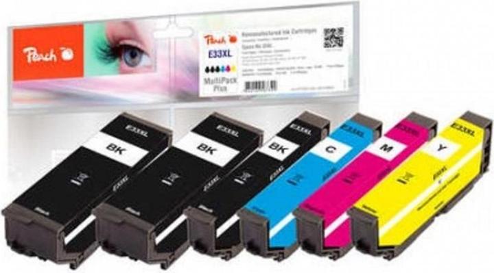 Peach Tinte Epson No 33XL 3x BK, C, M, Y (M, C, Y, BK)