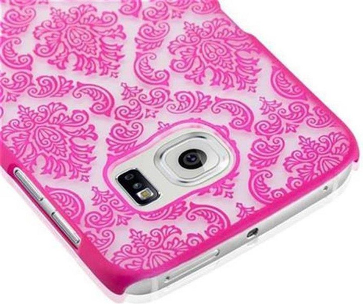 Actual product image Cadorabo Hard Cover Mandala Cover (Samsung Galaxy S6 Edge)