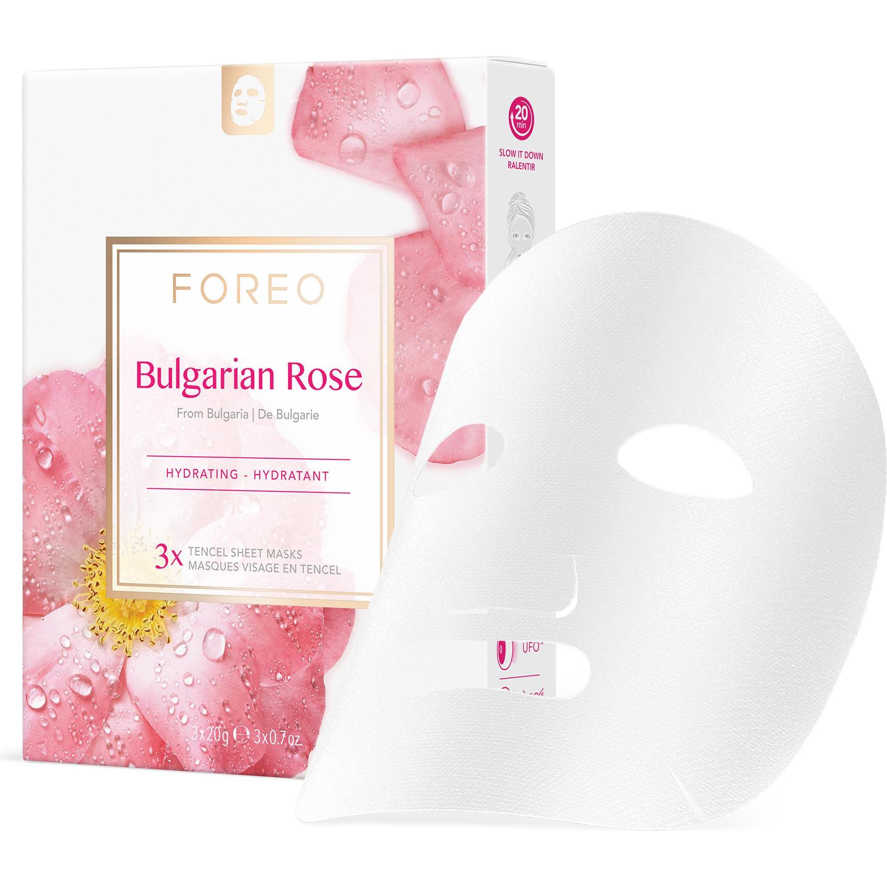 Foreo, Gesichtsmaske, Gesichtsmaske Bulgarian Rose 20 g (60 ml)