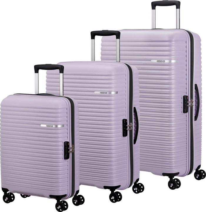Actual product image American Tourister Liftoff 4 Rollen Kofferset 3-teilig mit Dehnfalte (208 l)