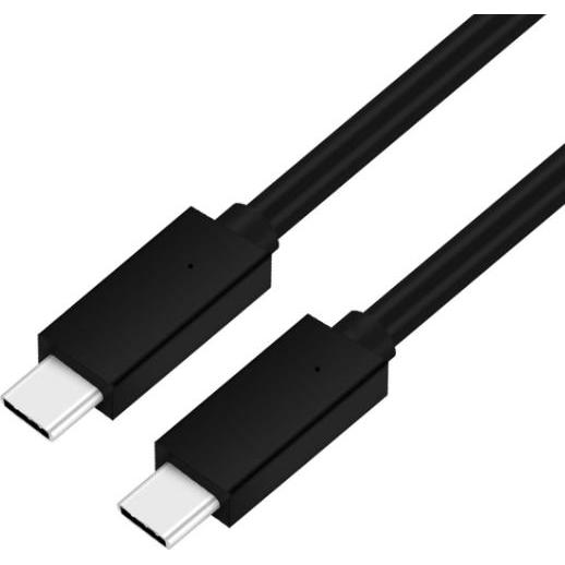 Platinet cable USB-C - USB-C 5A 100W 1m, black (PUCC5A1B) (1 m, USB 2.0), USB Kabel