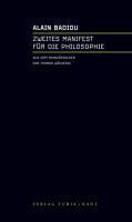 Produktbild Zweites Manifest für die Philosophie (Deutsch, Alain Badiou, 2009)