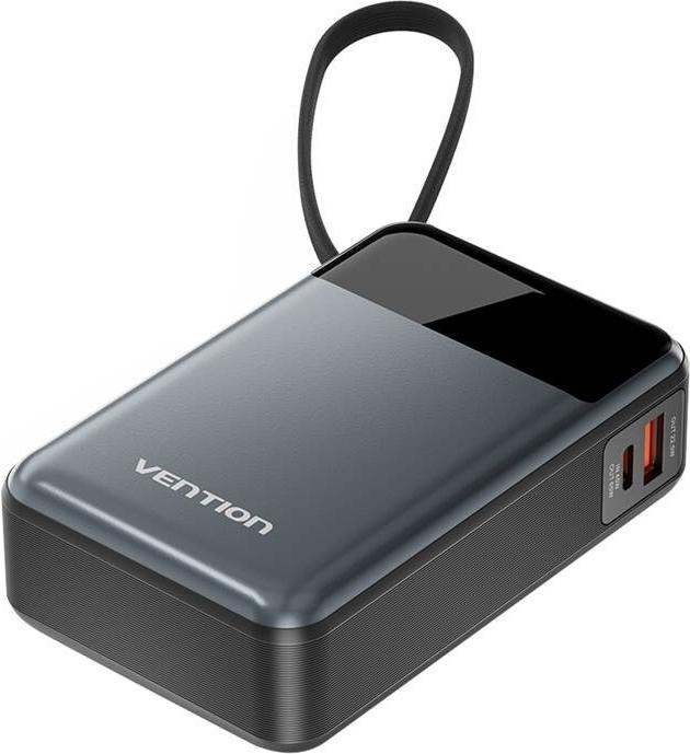 Immagine prodotto Vention USB-C powerbank 20000mAh 65W FHYB0 (black) (20000 mAh, 65 W, 77 Wh)