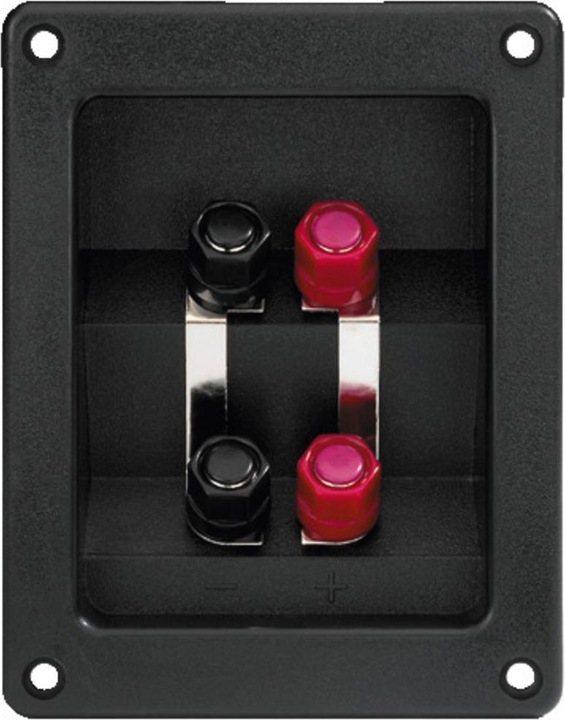 Actual product image Monacor Bi-wiring terminal