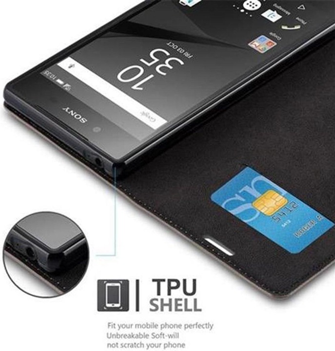 Produktbild Cadorabo Book Invisible Magnet Cover (Sony Xperia Z5)