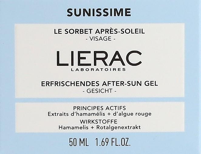 Nährwerte und Zutaten Lierac Sunissime (50 ml, After Sun Gel)