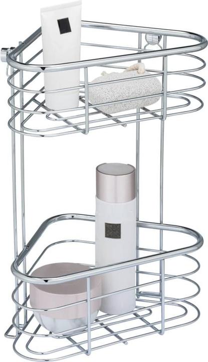 Produktbild Wenko Eckregal 2 Etagen Trestina (25 x 16.50 x 35 cm)