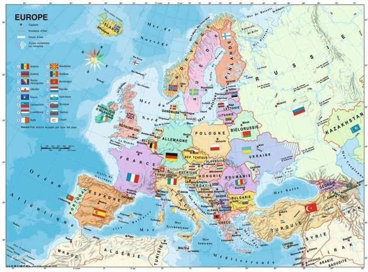 Immagine prodotto Ravensburger Puz 200p XXL Carta Europa (200 pezzi)
