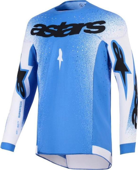 Produktbild Alpinestars Jersey Supertech Scenz Blue (S)
