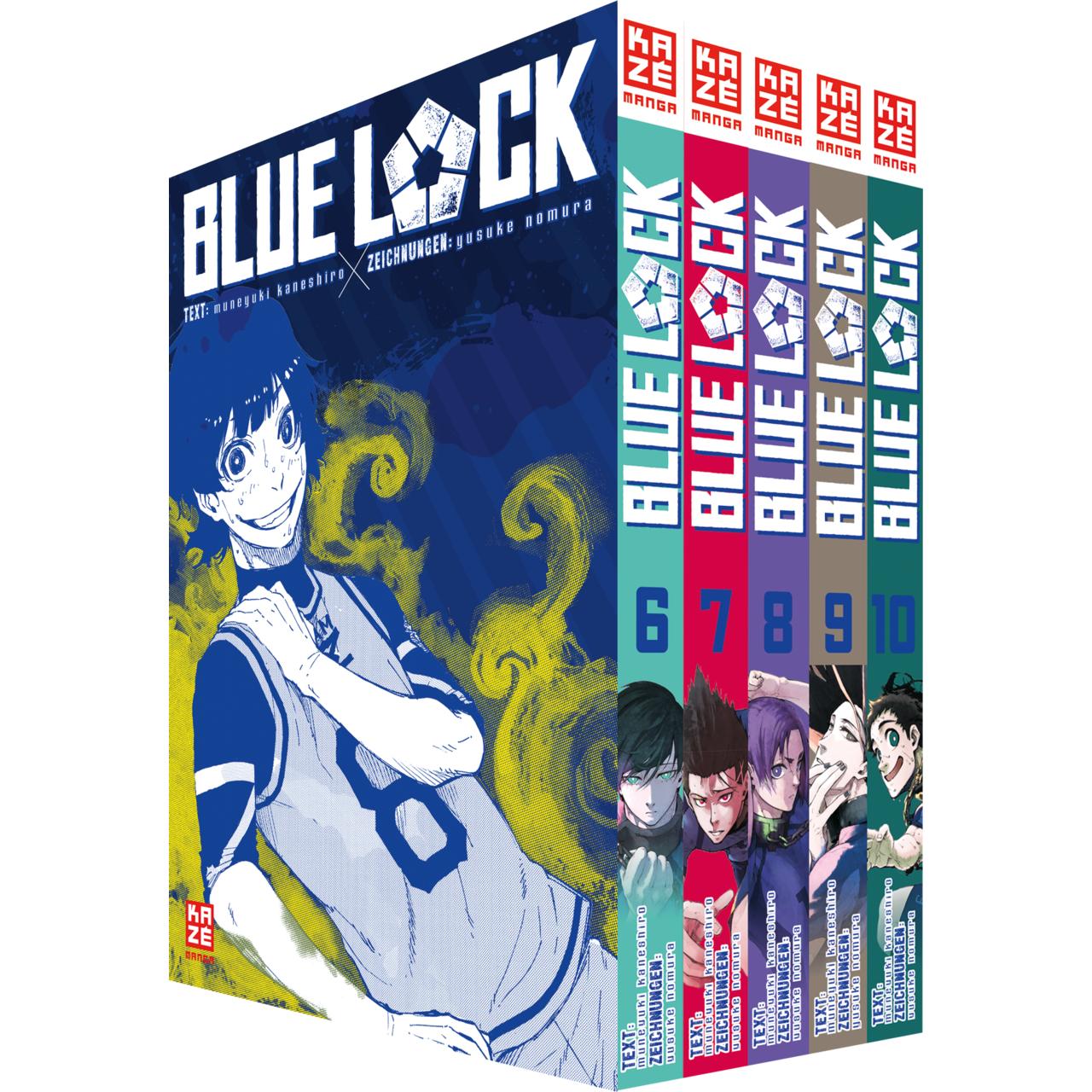 Blue Lock – Band 6-10 im Sammelschuber, Narrativa di Yusuke Nomura