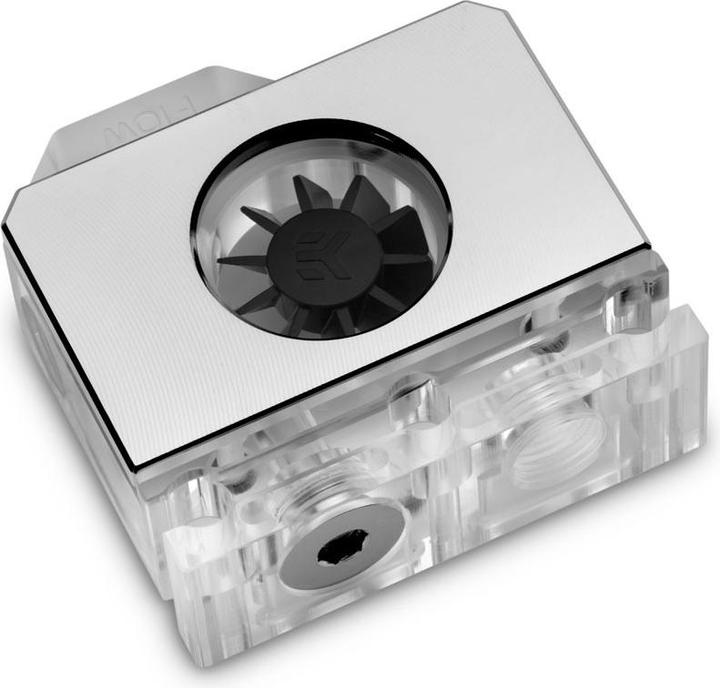 Produktbild EKWB EK-Quantum Scalar Flowmeter Top-To-Bottom D-RGB - Nickel