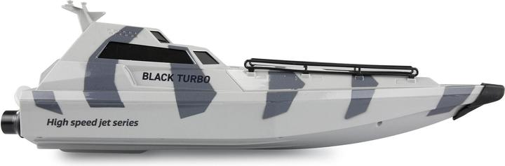 Immagine prodotto Amewi Barca nera Turbo militare bianca, 420 mm, RTR