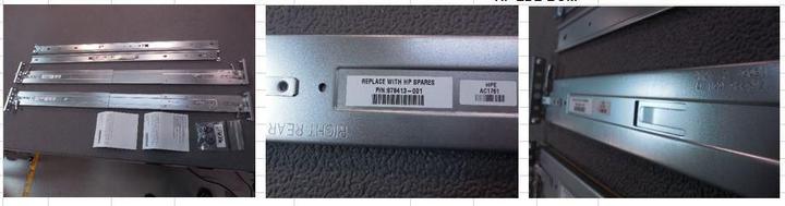 Actual product image HPE HP 2U LFF Easy Install Rail kit for G8-G10 Servers
