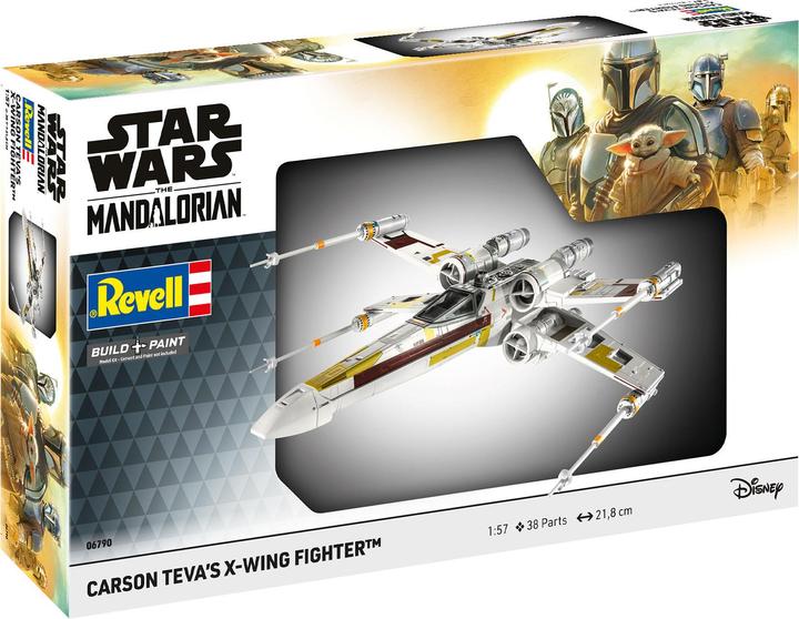 Actual product image Revell Carson Teva's X-Wing Fighter: The Mandalorian