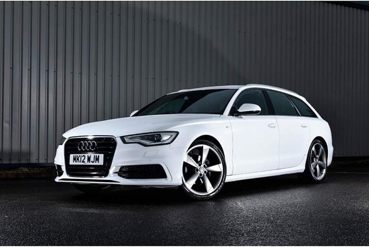 Actual product image Carshades Sun visors for Audi A6 Avant C7 (estate) from 2011 to 2018