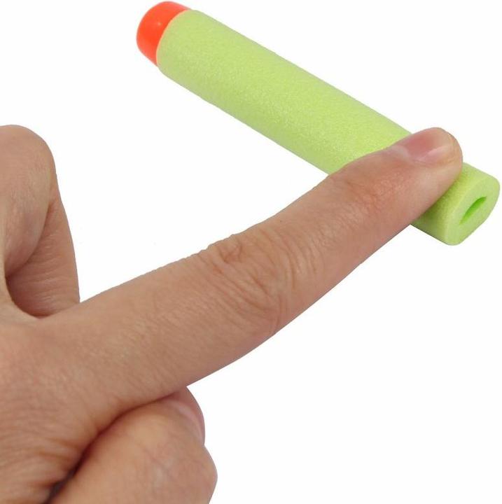 Produktbild Hermex 100-teiliges Dartpfeil-Set in Grün für NERF N-Strike Elite