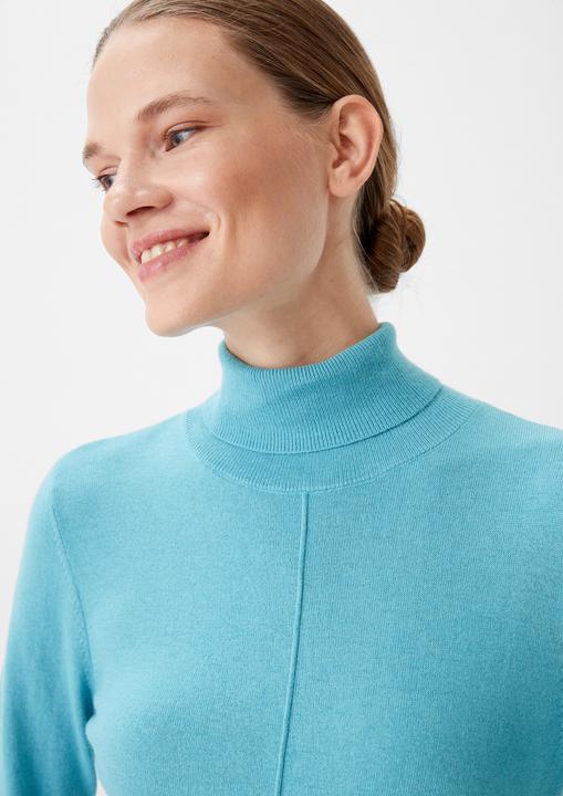Image du produit Comma Strickpullover Strickpullover mit Rippmuster (42)