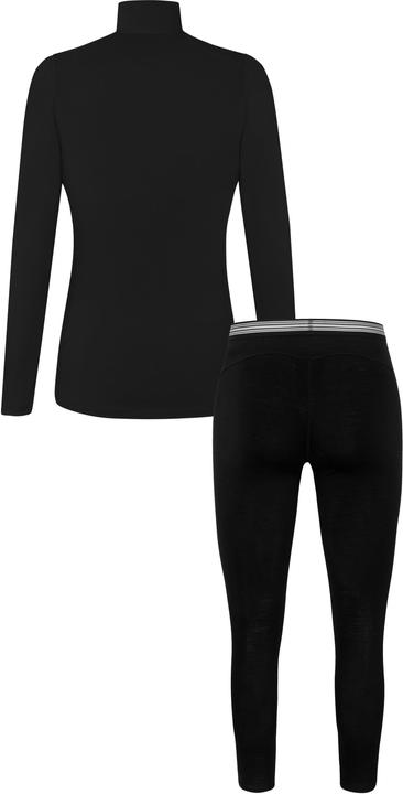 Actual product image Normani Damen Merino Langarm mit 1/4 Zipper „Launceston“ und Merino Hose „Perth“ - 9667 (L)