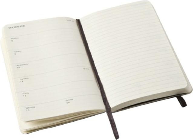 Actual product image Moleskine Weekly calendar (A6, Pocket, English)