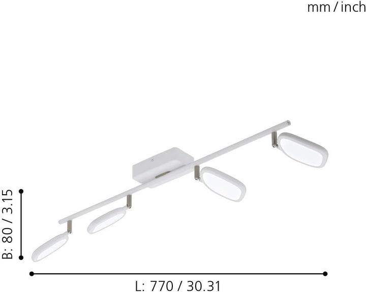 Actual product image EGLO PALOMBARE-C Spot white (2400 lm)