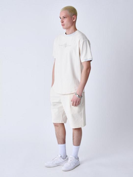 Image du produit Project X Paris T-shirt avec bande contrastée logotée (S)