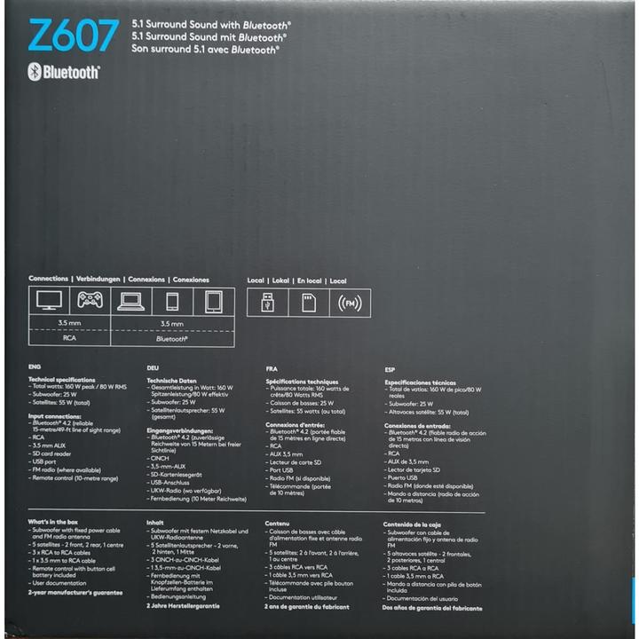 Productafbeelding Logitech Z607