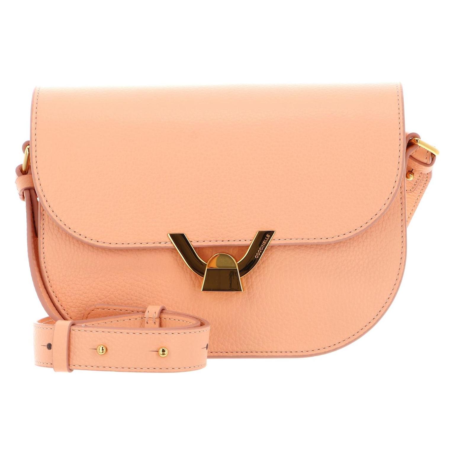 Coccinelle, Damen, Handtasche, Dew Crossbody Grained Leather, Orange