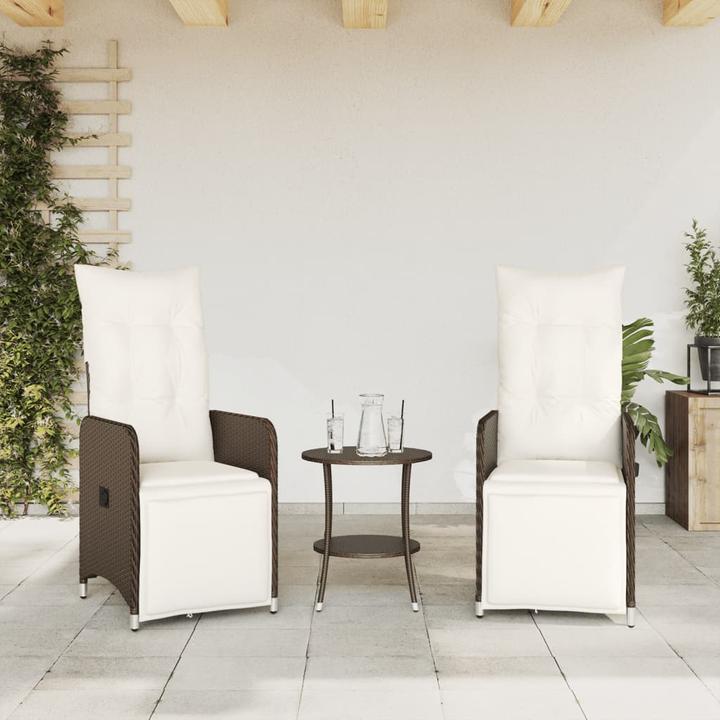 Produktbild vidaXL Gartensessel verstellbar