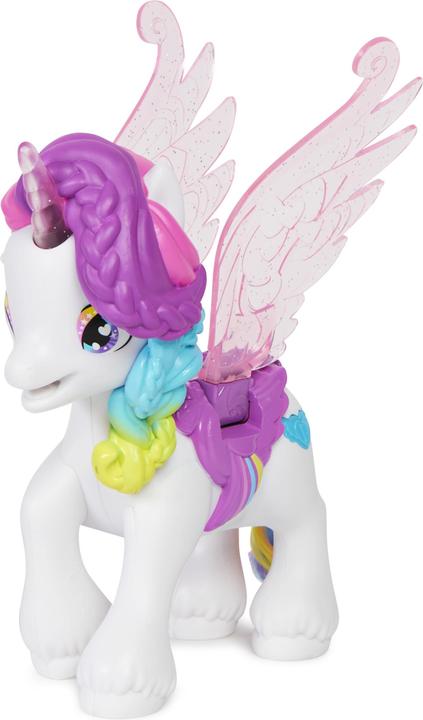 Actual product image Hatchimals Interactive unicorn with moving wings and over 60 light and sound effects
