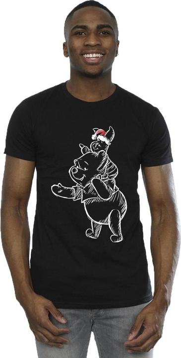 Produktbild Disney Winnie The Pooh Piglet Christmas TShirt (M)