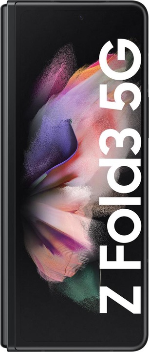 Actual product image Samsung Galaxy Z Fold3 5G EU (256 GB, Phantom Black, 7.60", Dual SIM, 12 Mpx, 5G)