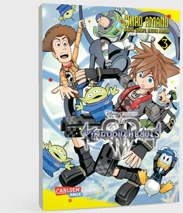 Actual product image Kingdom Hearts III 3 (German, Tetsuya Nomura, 2024)