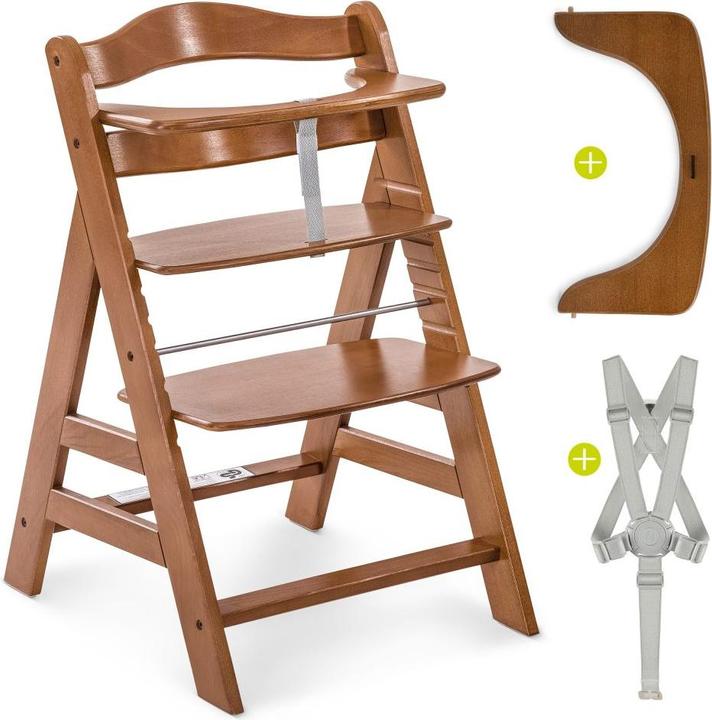 Immagine prodotto Hauck Seggioloni Alpha Plus Walnut Newborn Set Deluxe - 4 pezzi. (Seggiolone booster)