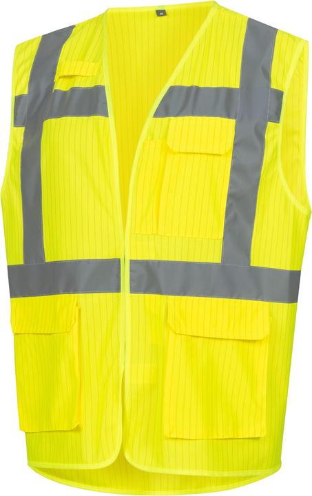 Nitras Warnweste 7119 Grösse L neongelb EN ISO 13688/EN ISO 20471/EN 1149 (L)