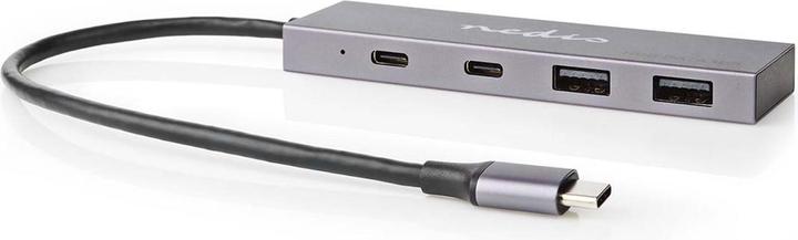 Nedis USB-Hub | 1x USB-C™ 3.2 Gen 2 Male | 2x USB-A 3.2 Gen 2 Female / 2x USB-C™ 3.2 Gen 2 Female | (USB-C, 4 Ports)