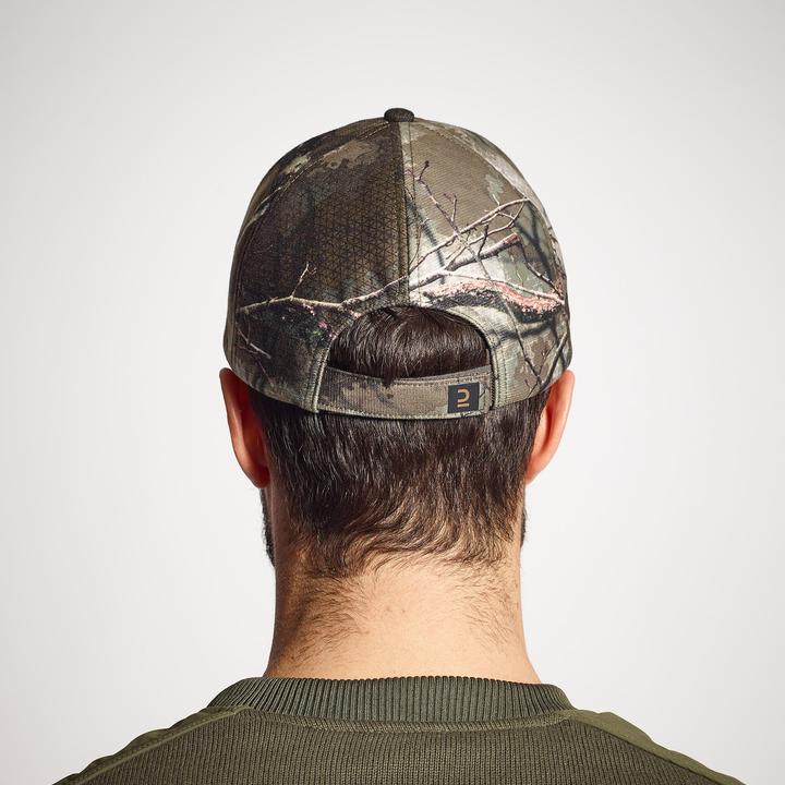 Produktbild Solognac Schirmmuetze Polyester mit Camouflage