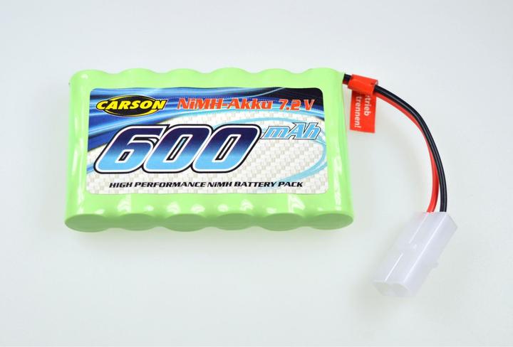 Productafbeelding Carson RC Sport Model Accu (NiMh) 7,2 V 600 mAh Tamiya connector (7.20 V, 600 mAh)