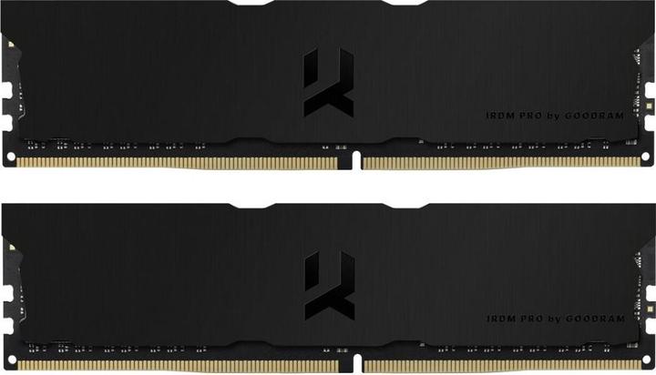 Produktbild Goodram Pamięć IRDM PRO Deep Black, DDR4, 64 GB, 3600MHz, CL18 (IRP-K3600D4V64L18/64GDC) (2 x 32GB, 3600 MHz, DDR4-RAM, DIMM)