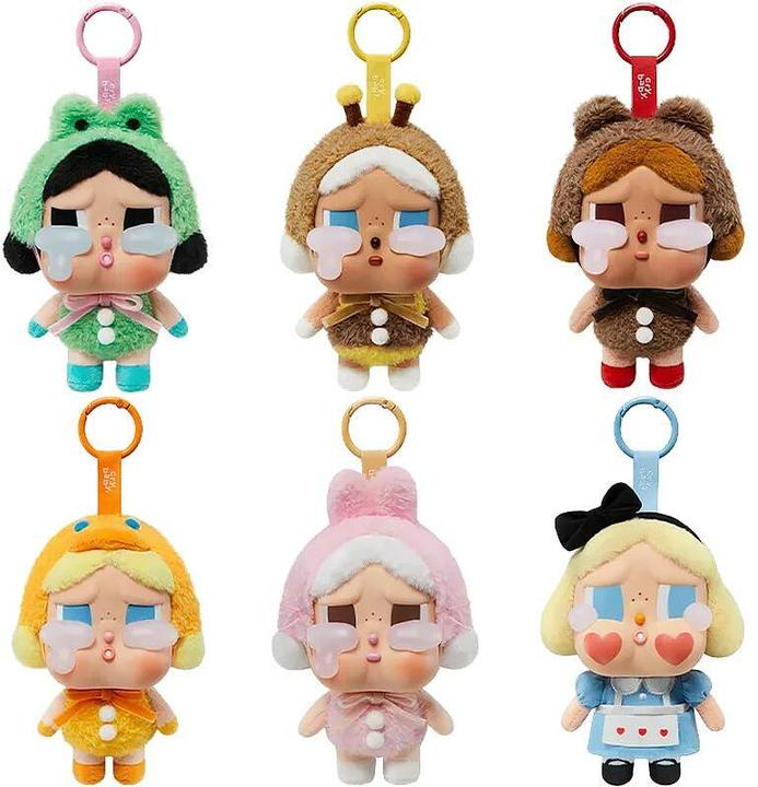 Pop Mart Plüsch-Anhänger Labubu Crybaby Crying Again Blind Box