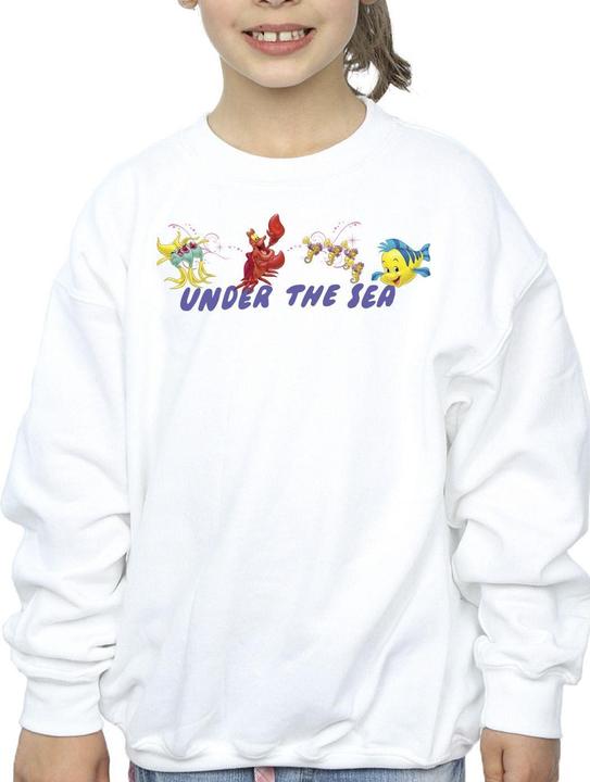 Produktbild Disney The Little Mermaid Under The Sea Sweatshirt Mädchen (116)