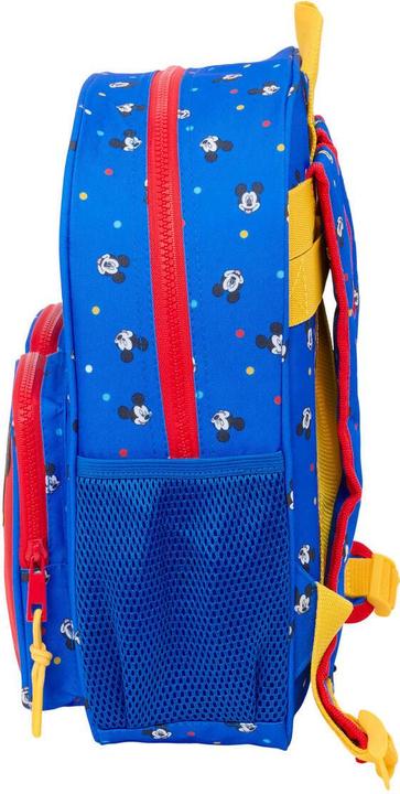 Actual product image Mickey Mouse Club House Mickey Mouse Clubhouse Schulrucksack Good Day Blau 28 X 34 X 10 Cm
